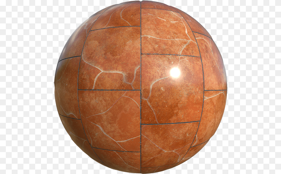 Classical Orange Marble Texture With White Stripes, Sphere, Astronomy, Outer Space, Planet Free Transparent Png