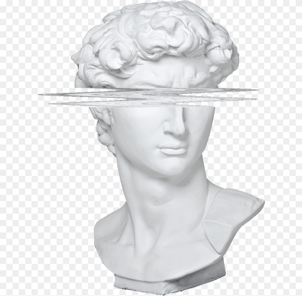 Classical Sculpture Aesthetic Statue, Art, Person, Face, Head Png