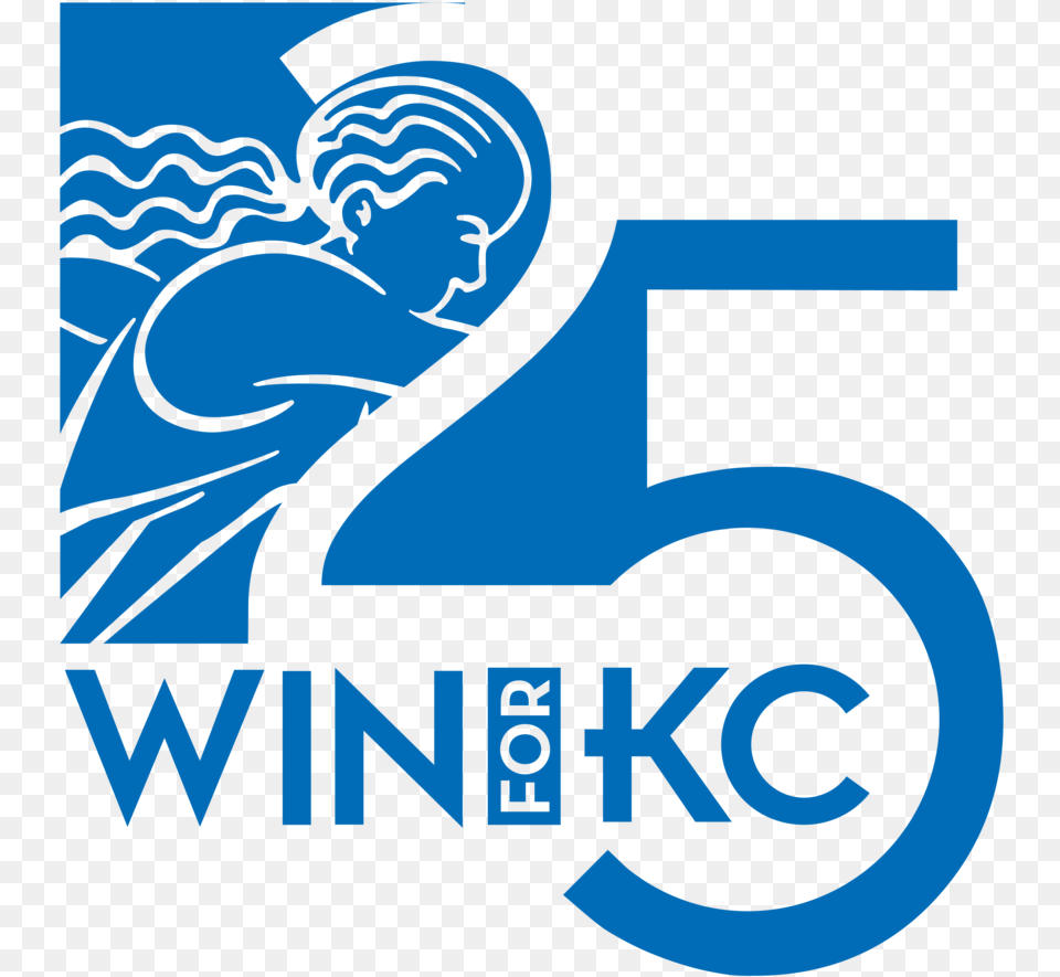 Classicblue Win For Kc, Logo, Advertisement, Poster, Number Free Png