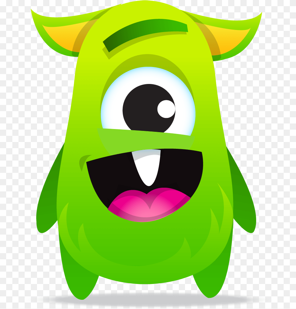 Classjobs Green Class Dojo Monsters, Bag, Animal, Fish, Sea Life Free Transparent Png