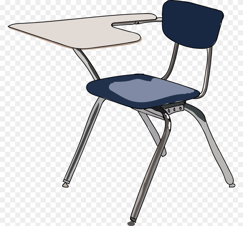 Classroom Chair With Desk, Furniture Png