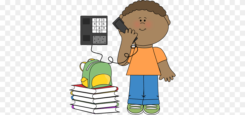 Classroom Cliparts, Baby, Person, Reading, Electronics Png Image
