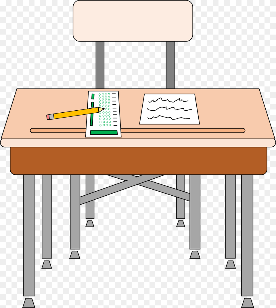 Classroom Desk Clipart, Furniture, Table, Computer, Electronics Png
