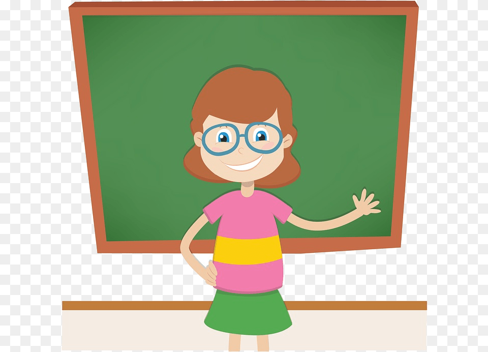 Classroom Photo The Teacher Teach Blackboard Clipart Teach Clipart, Baby, Person, Face, Head Free Png Download
