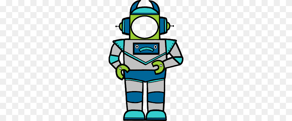 Classroom Treasures Robot Clipart, Baby, Person Free Png