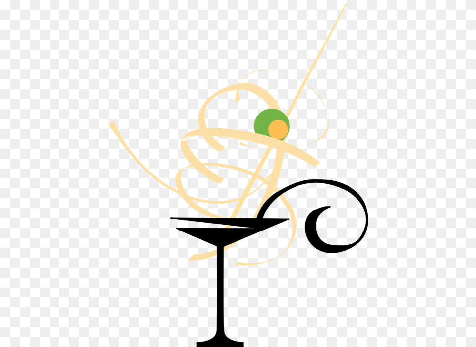 Classy Food Clipart, Alcohol, Beverage, Cocktail, Bow Png Image