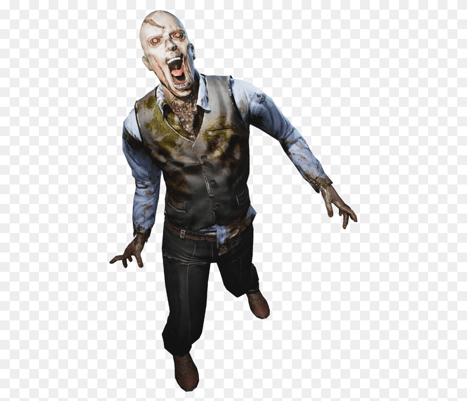 Claudio Simonetti House Of The Dead House Of The Dead Scarlet Dawn Zombies, Clothing, Costume, Person, Adult Free Png Download