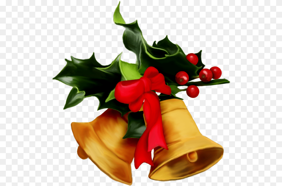Claus Portable Mistletoe Day Santa Graphics Las Clipart Christmas Mistletoe Bells, Flower, Flower Arrangement, Flower Bouquet, Plant Free Png Download