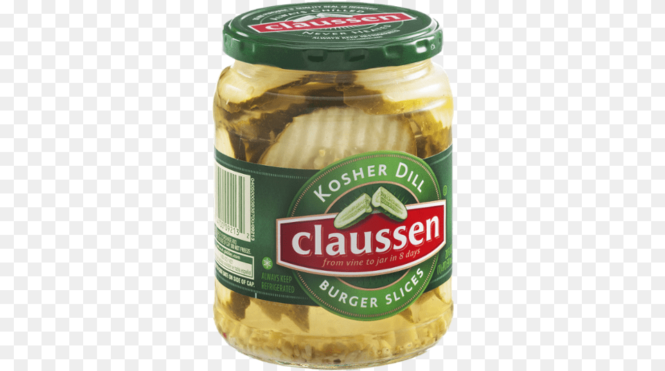 Claussen Kosher Dill Burger Slices, Food, Relish, Ketchup, Pickle Png