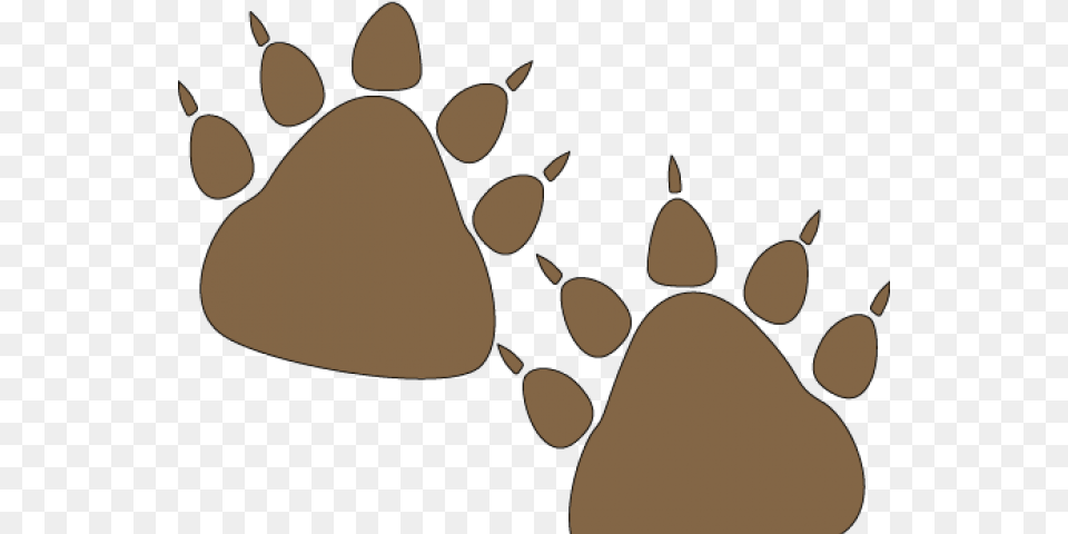 Claw Clipart Grizzly Bear Claw Bear Paw Prints Clipart, Pebble Png