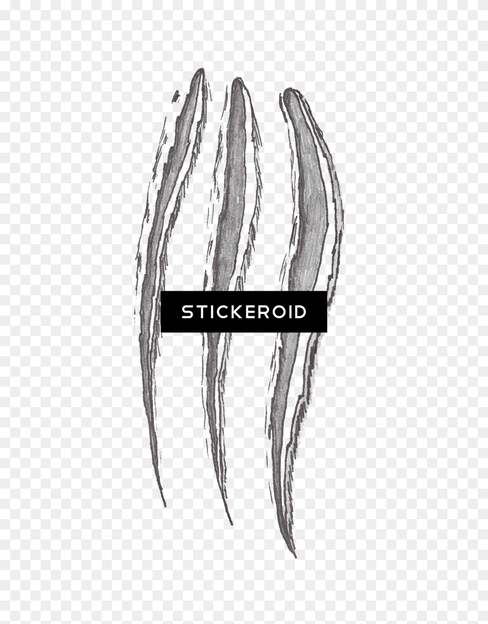 Claw Scratches Scratch Claw Marks Design, Electronics, Hardware, Cutlery, Fork Free Transparent Png