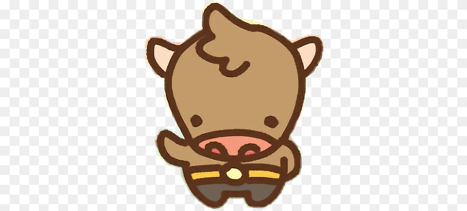 Clawbert Cute Kawaii Cartoon Happy Bull Minotaur Greek Free Png Download