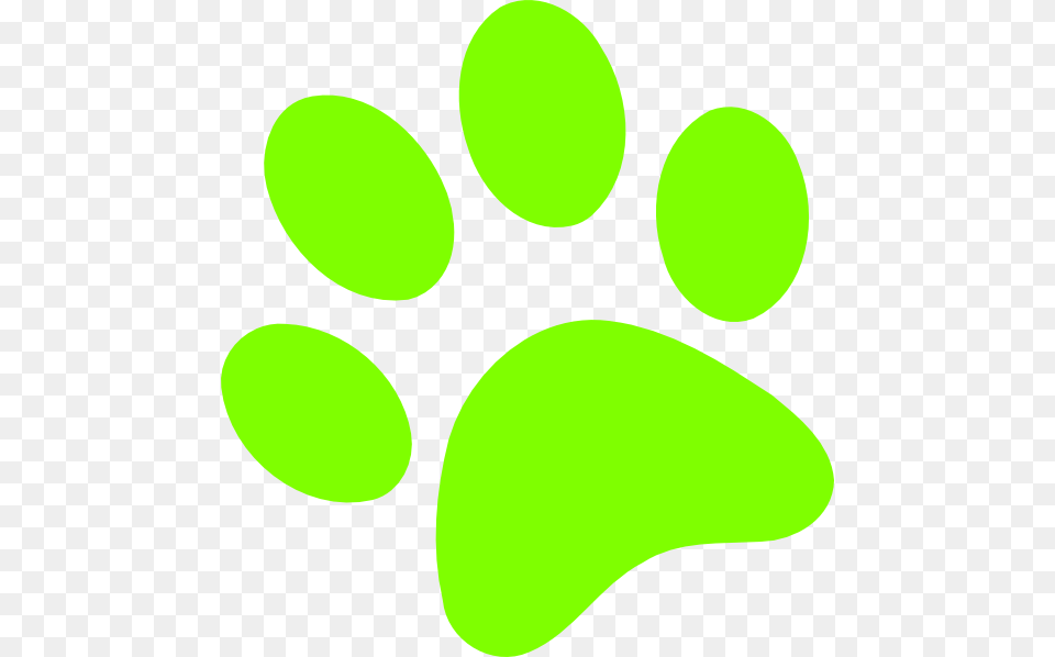 Claws Paw Green, Footprint Free Png