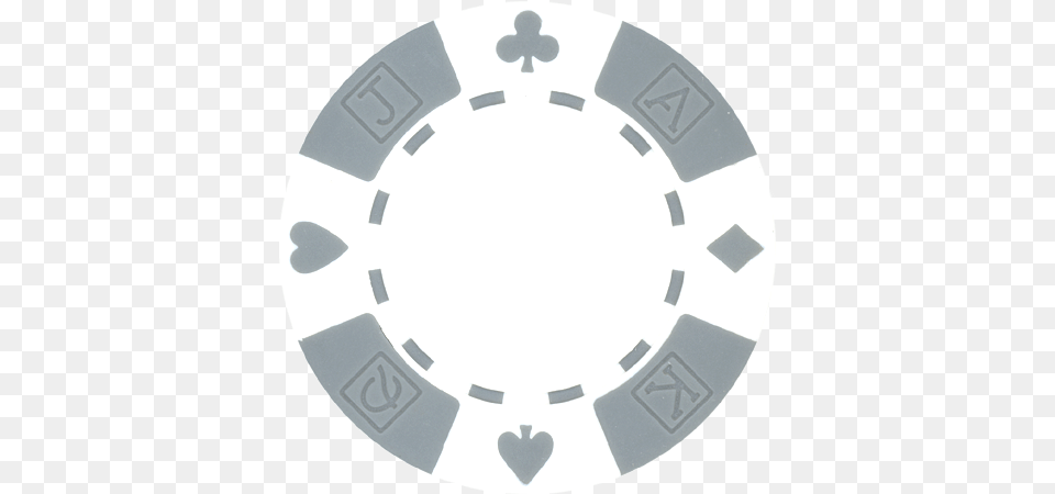 Clay Composite Card Suited Poker Chips Circle, Disk Free Png Download