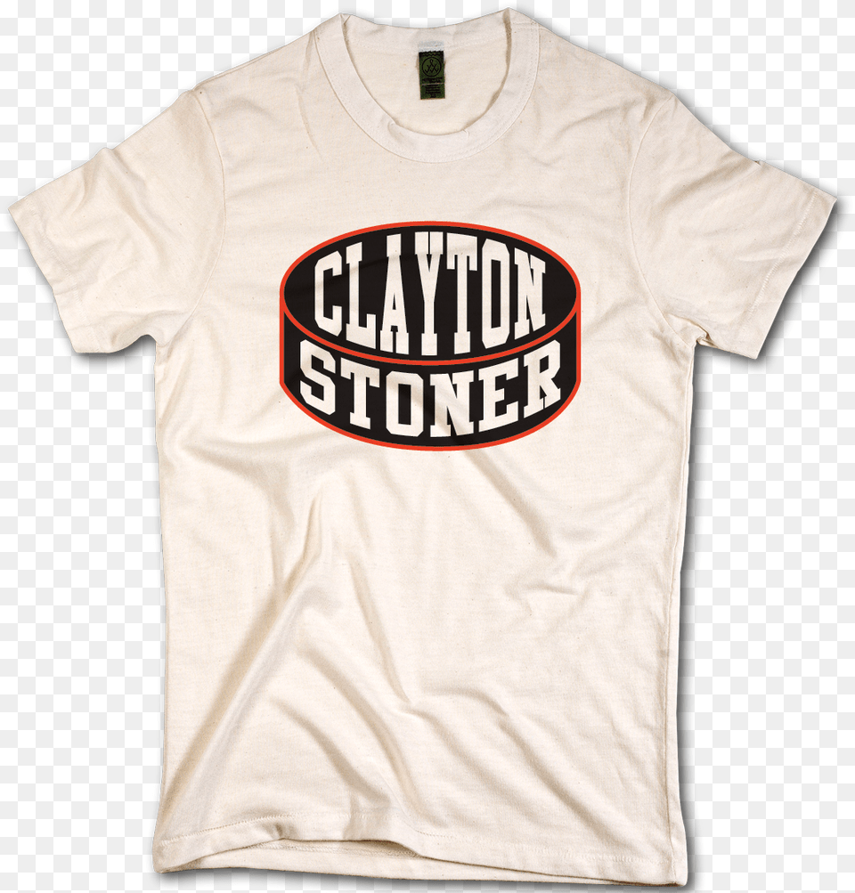 Clayton Stoner Puck Josh Donaldson Painting Ivory L, Clothing, Shirt, T-shirt Png Image