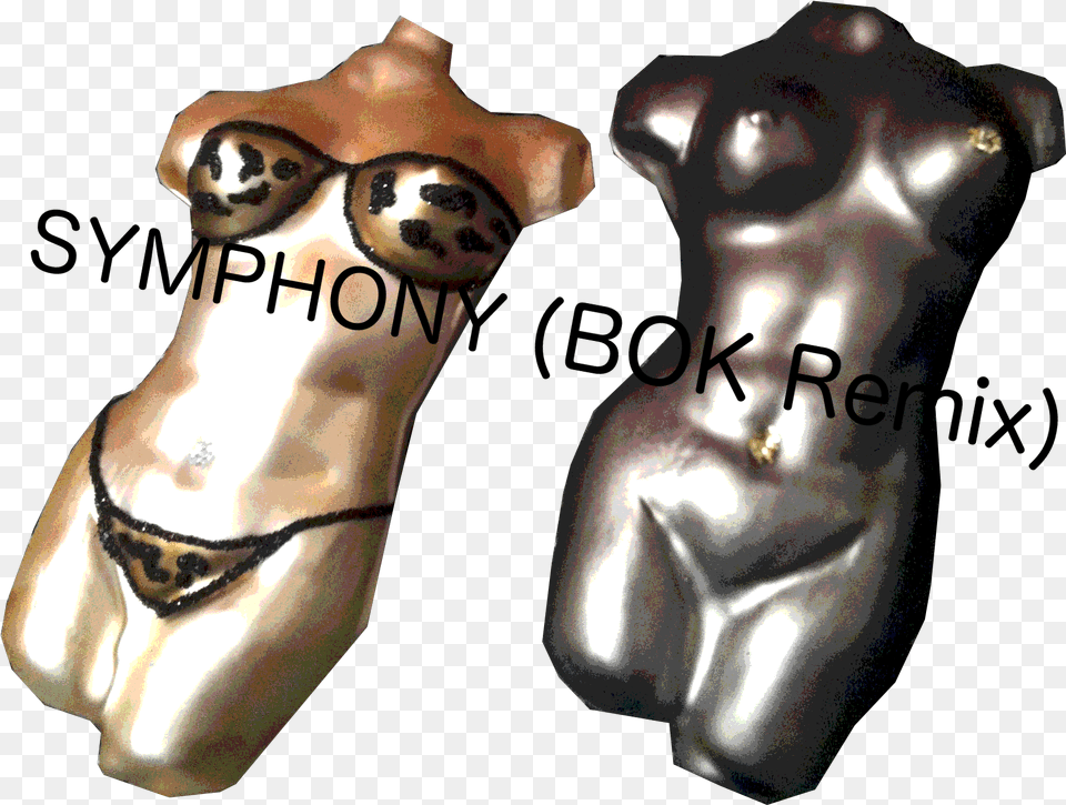 Clean Bandit Ft Bronze Sculpture, Body Part, Torso, Person, Adult Free Png Download