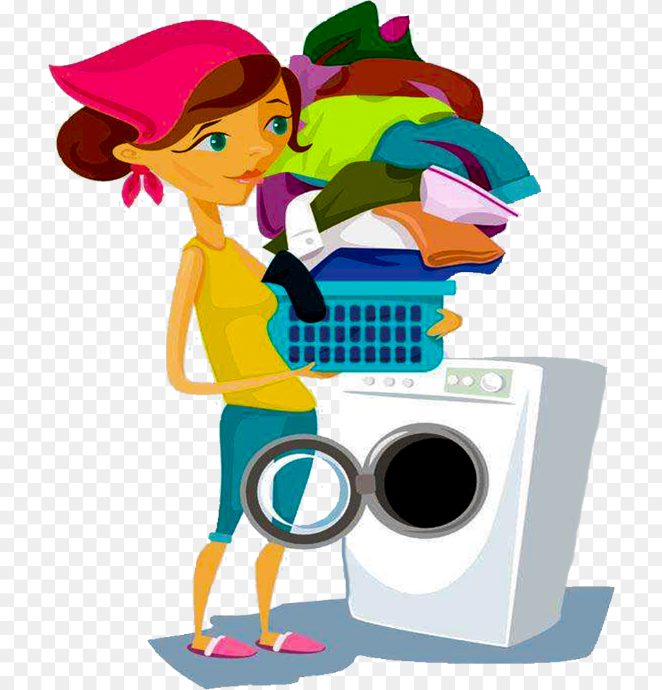 Clean Clipart Clean Clothes Wash Clothes, Appliance, Device, Electrical Device, Washer Png Image
