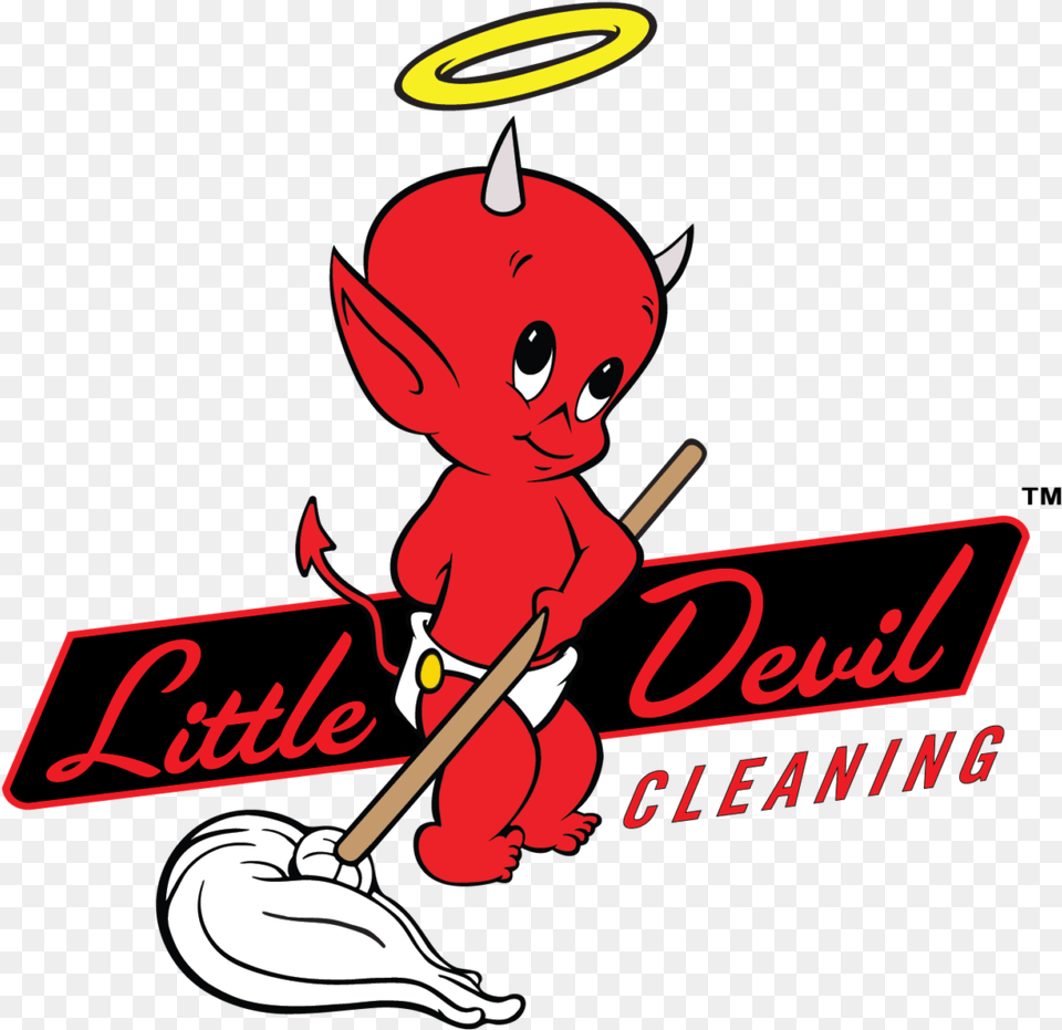 Clean Clipart Clean Dining Room Little Devil, Baby, Person, Cleaning, People Free Transparent Png