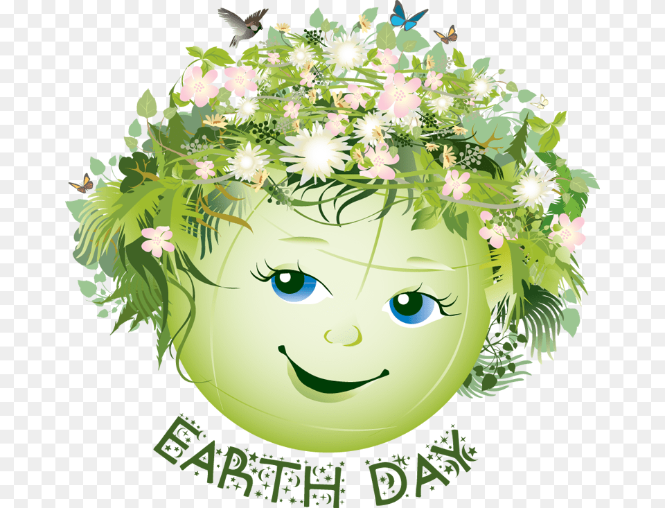 Clean Clipart Nature Earth Day In 2019, Art, Plant, Pattern, Green Png