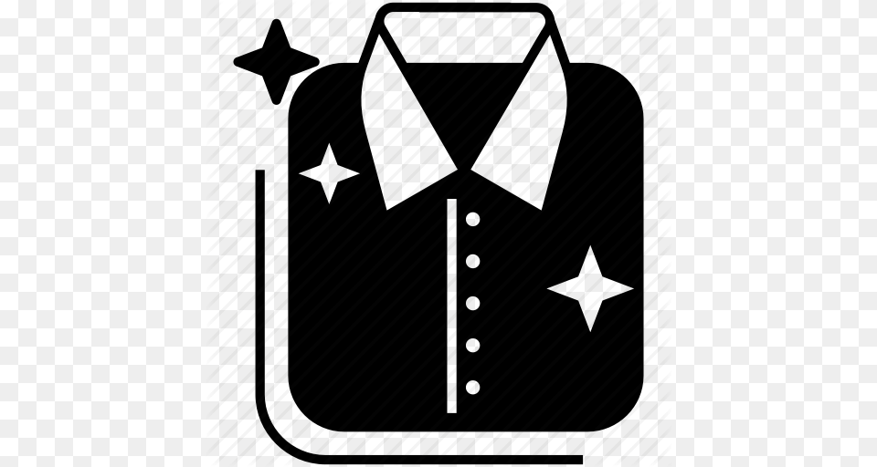 Clean Clothes Clean Shirt Clothes Dry Cleaning Icon, Accessories, Tie, Lifejacket, Formal Wear Free Png
