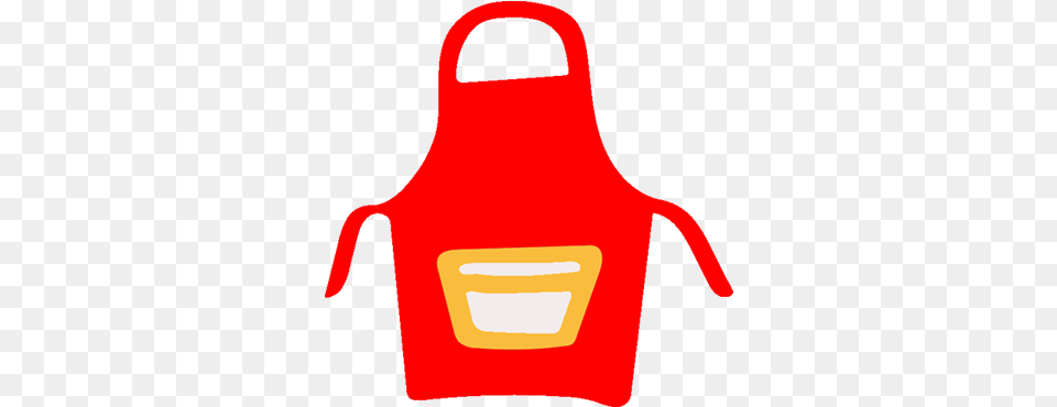 Clean Course Meals Cartoon Apron, Clothing, Person Free Png