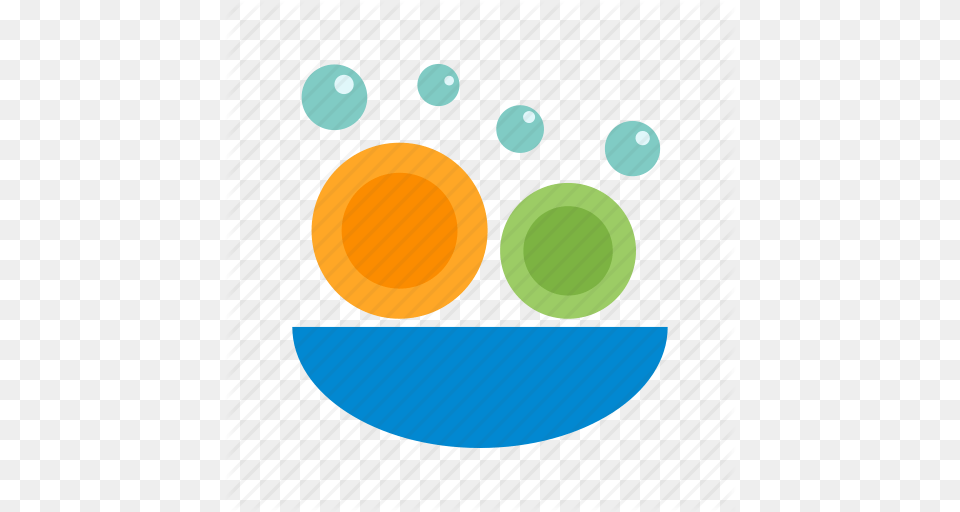 Clean Dishes Home Kitchen Plate Washing Water Icon, Art, Graphics, Sphere, Bowl Free Png Download