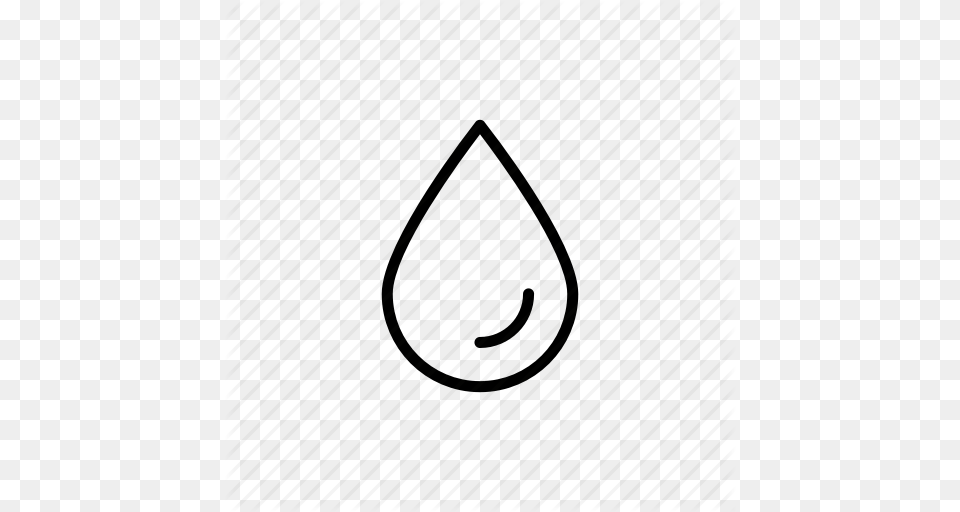 Clean Drip Outline Pouring Wash Water Icon, Droplet, Triangle Free Png Download