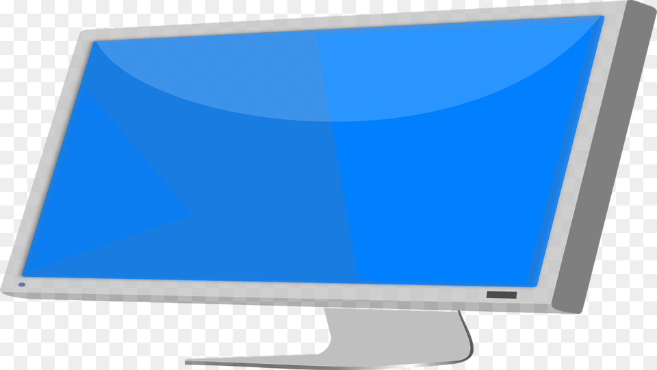 Clean Flat Screen Monitor Computer Monitor Drawing, Computer Hardware, Electronics, Hardware, Pc Free Png