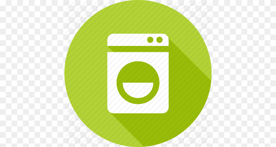 Clean Laundry Wash Washer Washing Machine Icon, Appliance, Device, Electrical Device, Disk Png