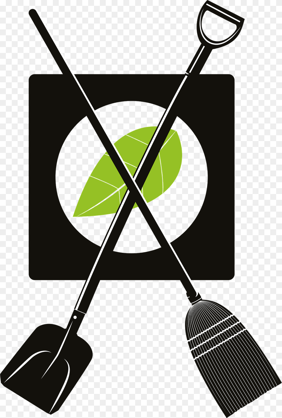 Clean Nature Logo Clipart, Device, Shovel, Tool Png