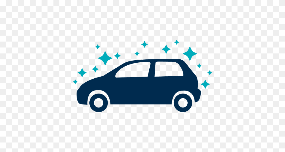 Clean Sparkling Car Icon, Vehicle, Transportation, Sedan, Wheel Png