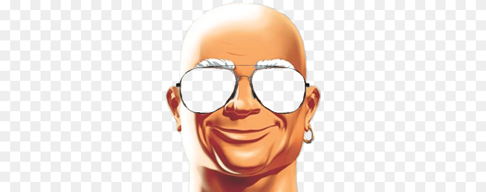 Clean Sunglasses Template Mr Clean, Accessories, Glasses, Head, Person Png