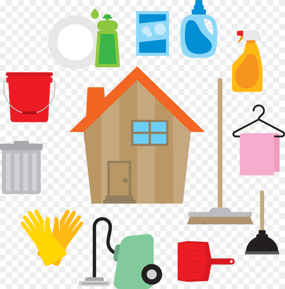 Clean Vector Commercial Cleaning Clean House Vector, Machine, Bulldozer, Person, Outdoors Free Png Download