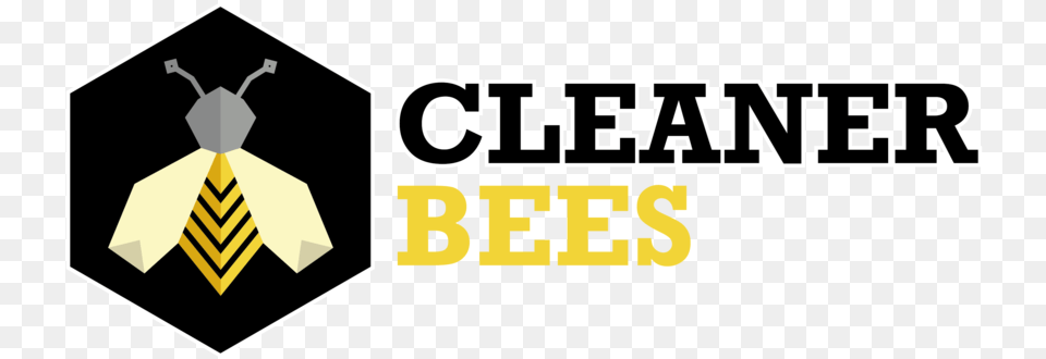 Cleaner Bees Logo Illustration, Accessories, Person, People, Formal Wear Png Image
