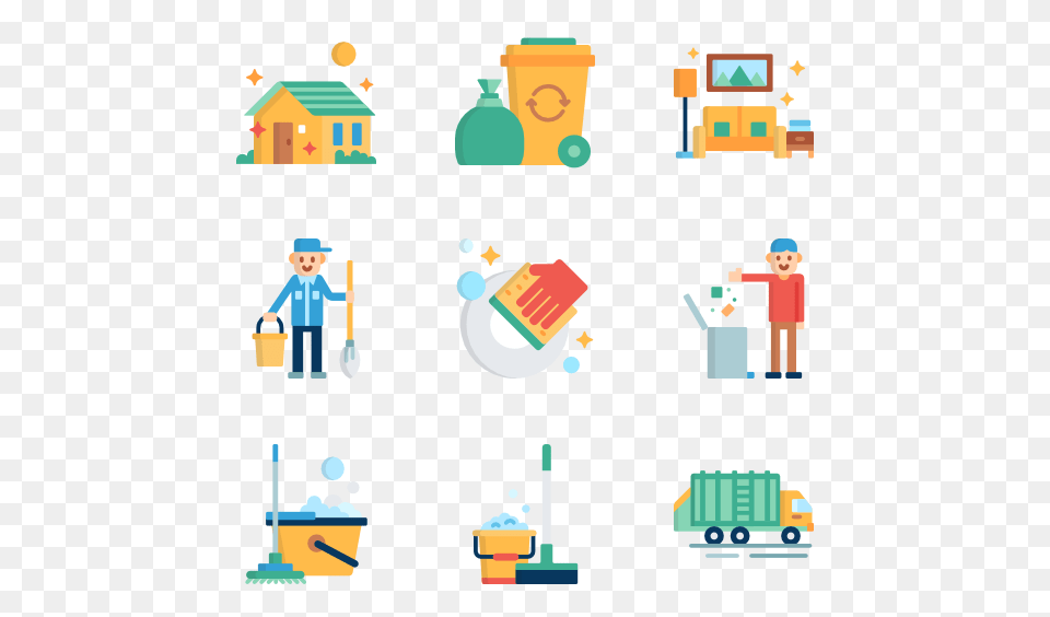 Cleaning And Housekeeping Icon Packs, Boy, Child, Male, Person Png Image