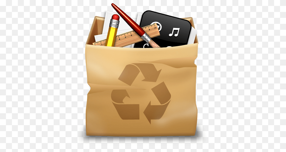 Cleaning App Icon Apple Images Broom Icon App Mac App Appcleaner For Mac, Bag, Recycling Symbol, Symbol, Box Free Png Download