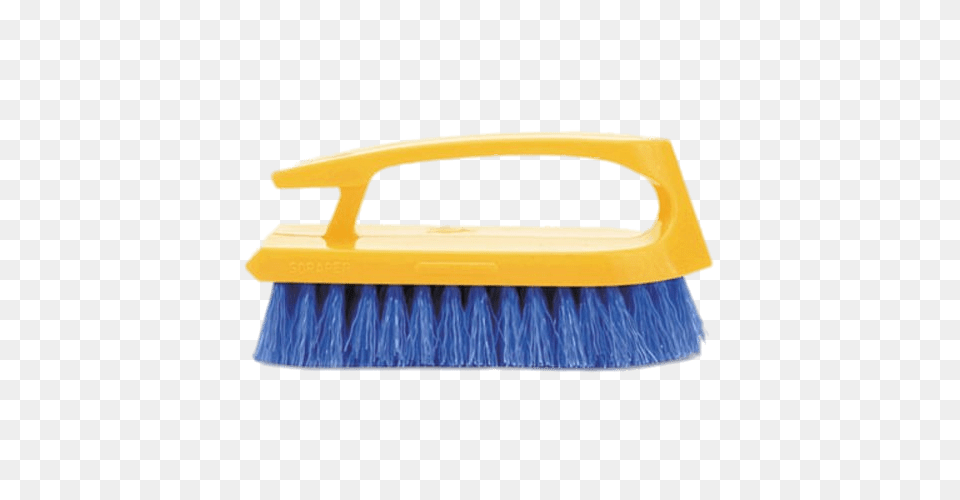 Cleaning Brush With Yellow Handle, Device, Tool, Crib, Furniture Free Png