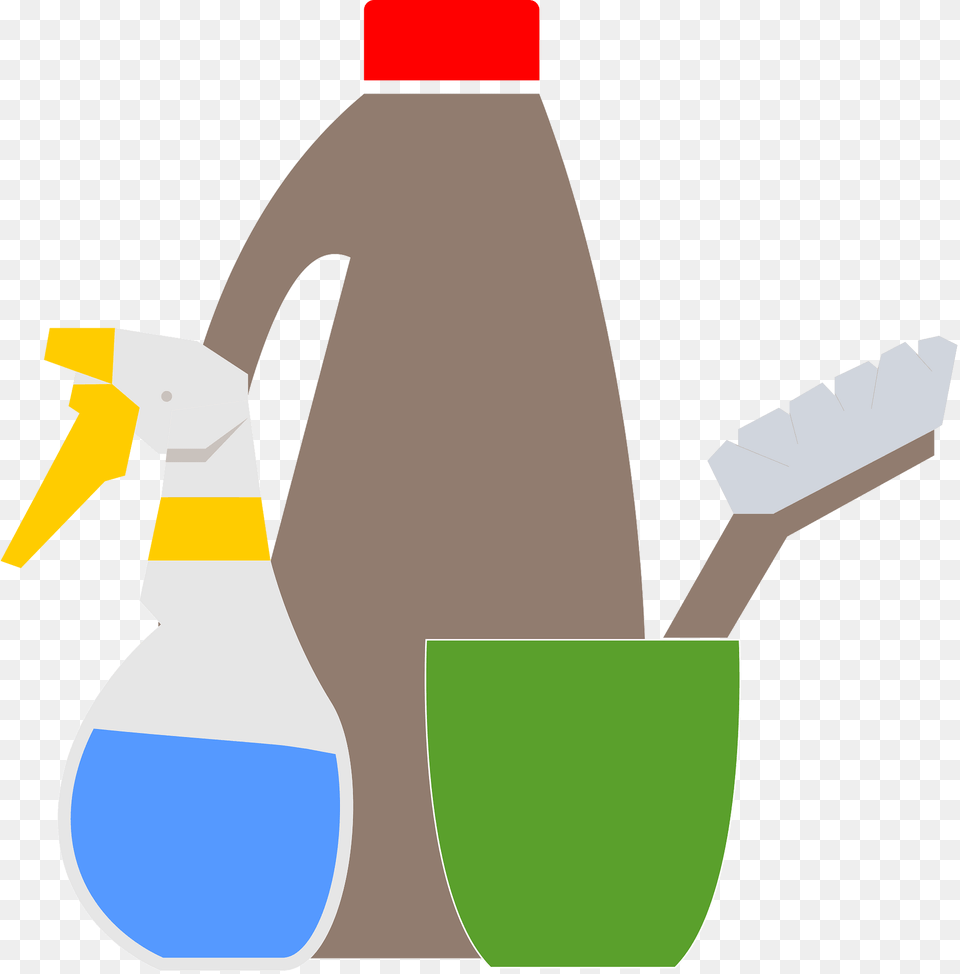 Cleaning Clipart, Brush, Device, Person, Tool Png