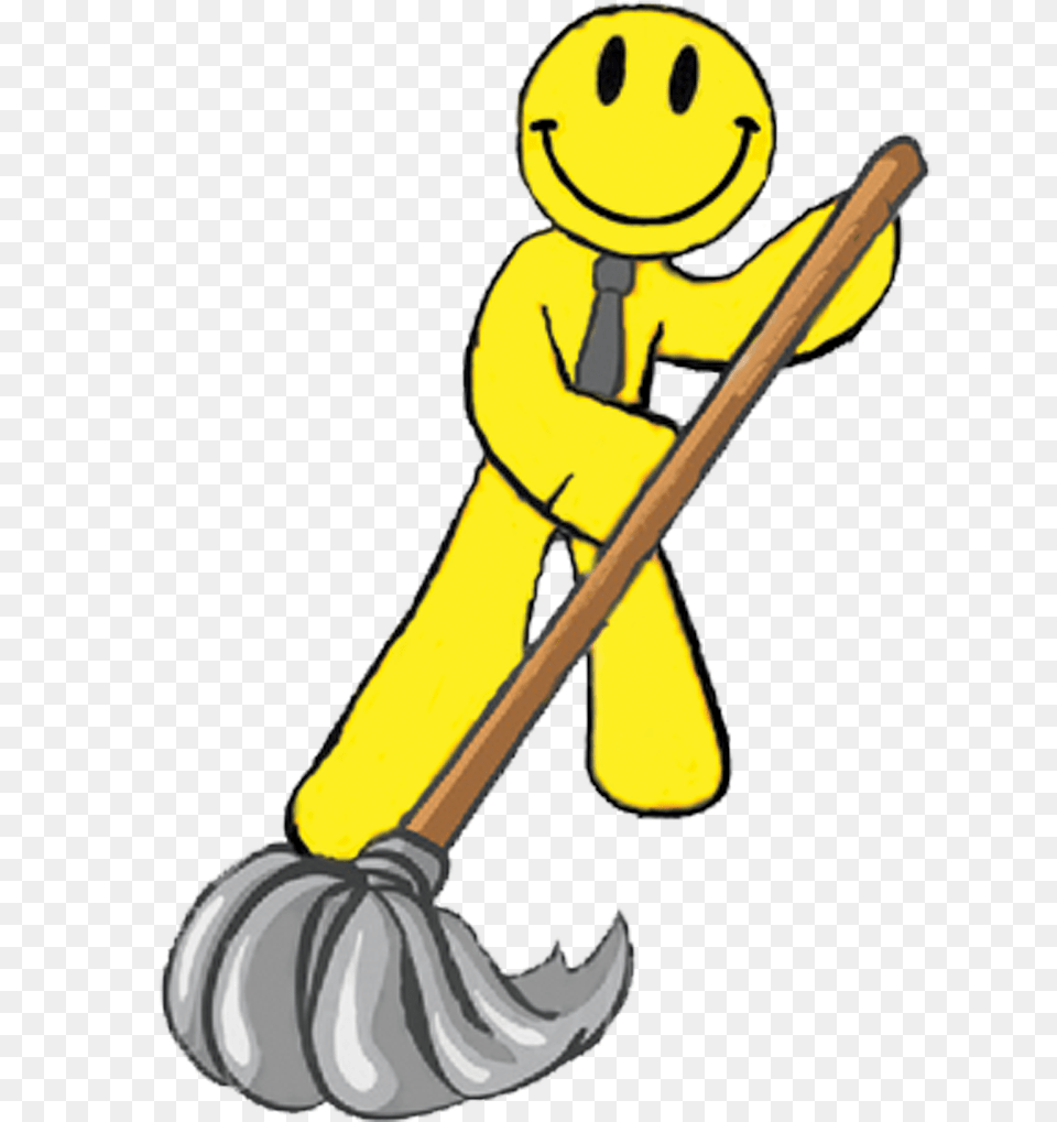 Cleaning Clipart Happy Cleaning, Person, Smoke Pipe Png Image