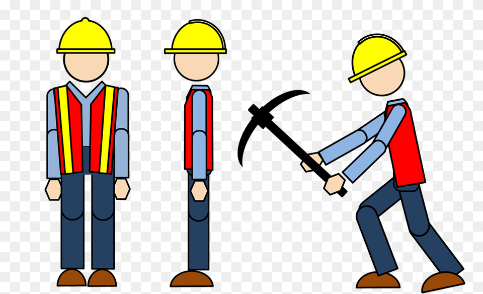 Cleaning Crew Clip Art, Clothing, Hardhat, Helmet, Person Free Png Download