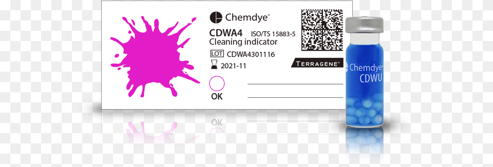 Cleaning Indicator Cdwa4 And Cdwu, Text, Qr Code, Medication Free Png