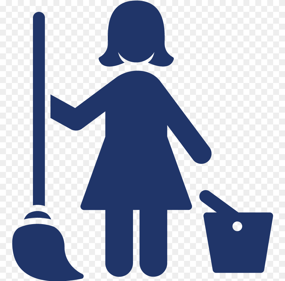 Cleaning Lady Occupation Icon, Person, Baby Free Png Download