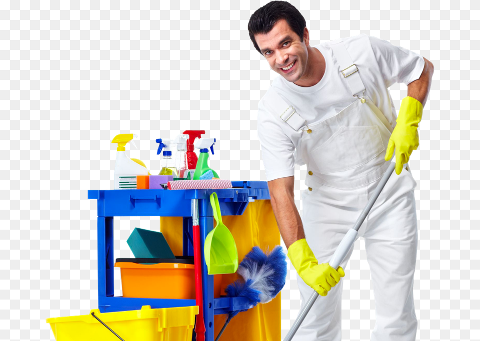 Cleaning Man, Clothing, Glove, Person Free Png