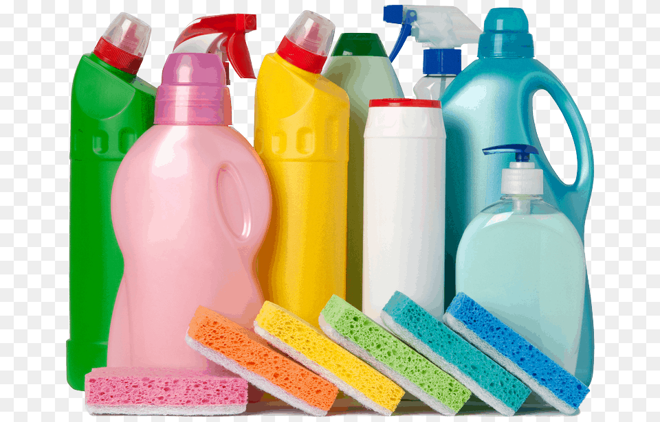 Cleaning Products Containers, Plastic, Person Png