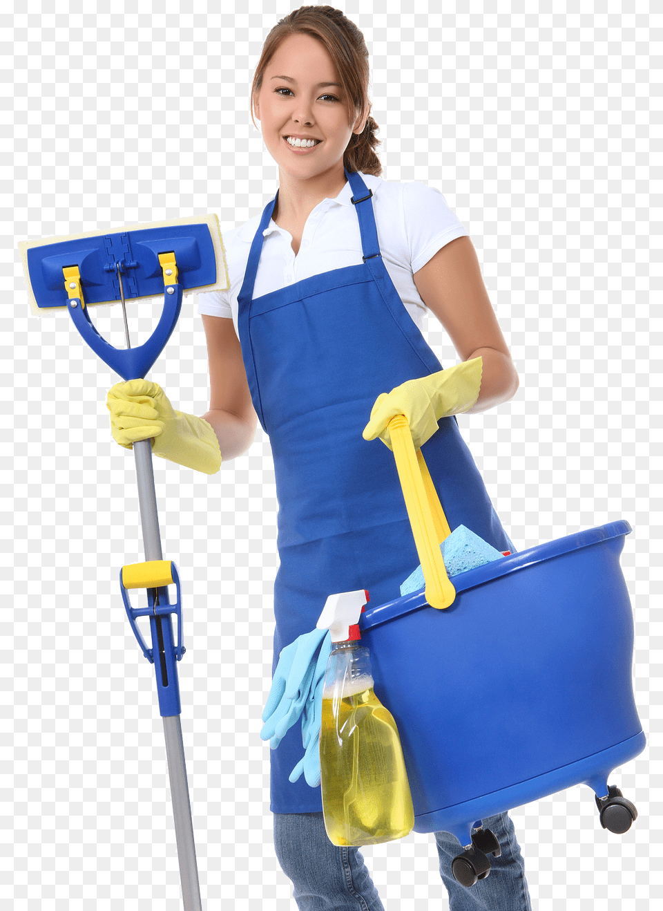 Cleaning Service, Clothing, Glove, Person, Female Png