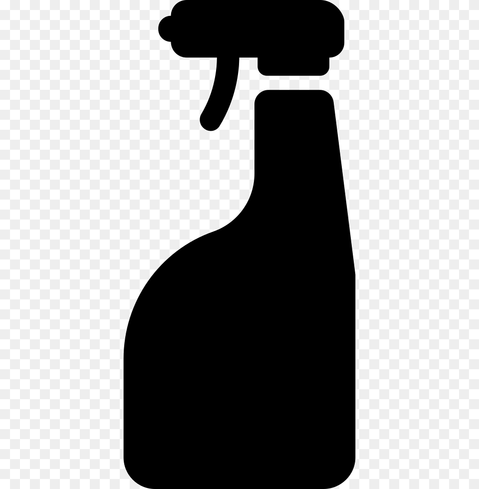 Cleaning Spray Silhouette Icon Download, Bottle, Stencil, Adult, Female Free Png