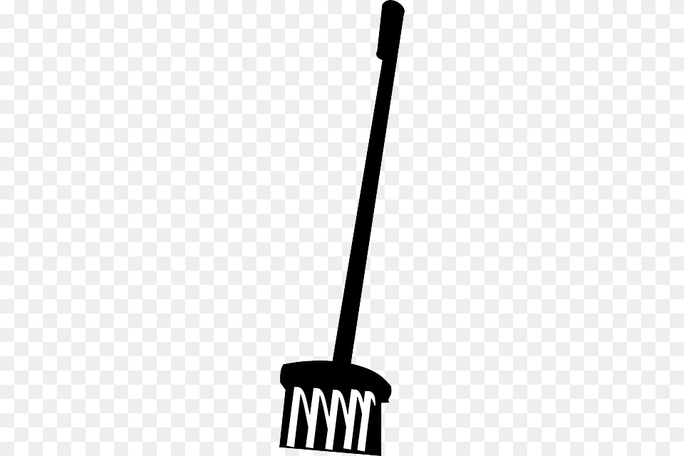 Cleaning Supplies Clip Art Black And White Clipart, Cutlery, Fork, Sword, Weapon Png