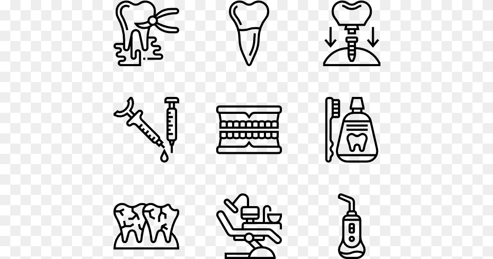 Cleaning Supplies Svg, Gray Png