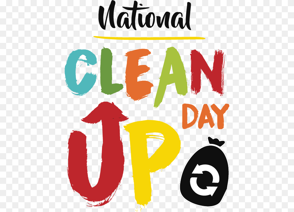 Cleaning Up National Clean Up Day 2019, Logo, Text Free Transparent Png