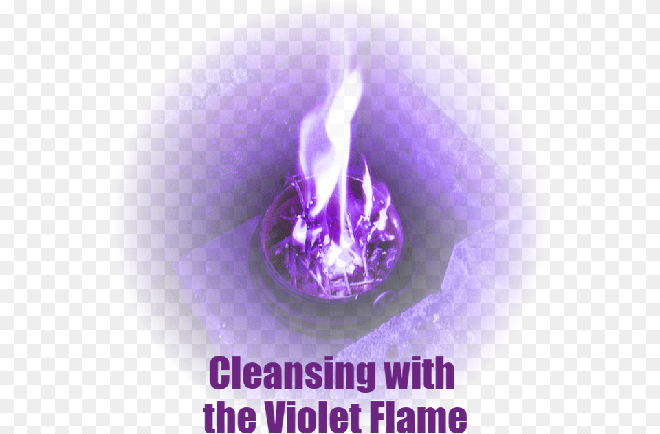 Cleansing With The Violet Flame Of Angels U0026 Stars Print Plan, Fire, Purple, Bbq, Cooking Free Transparent Png